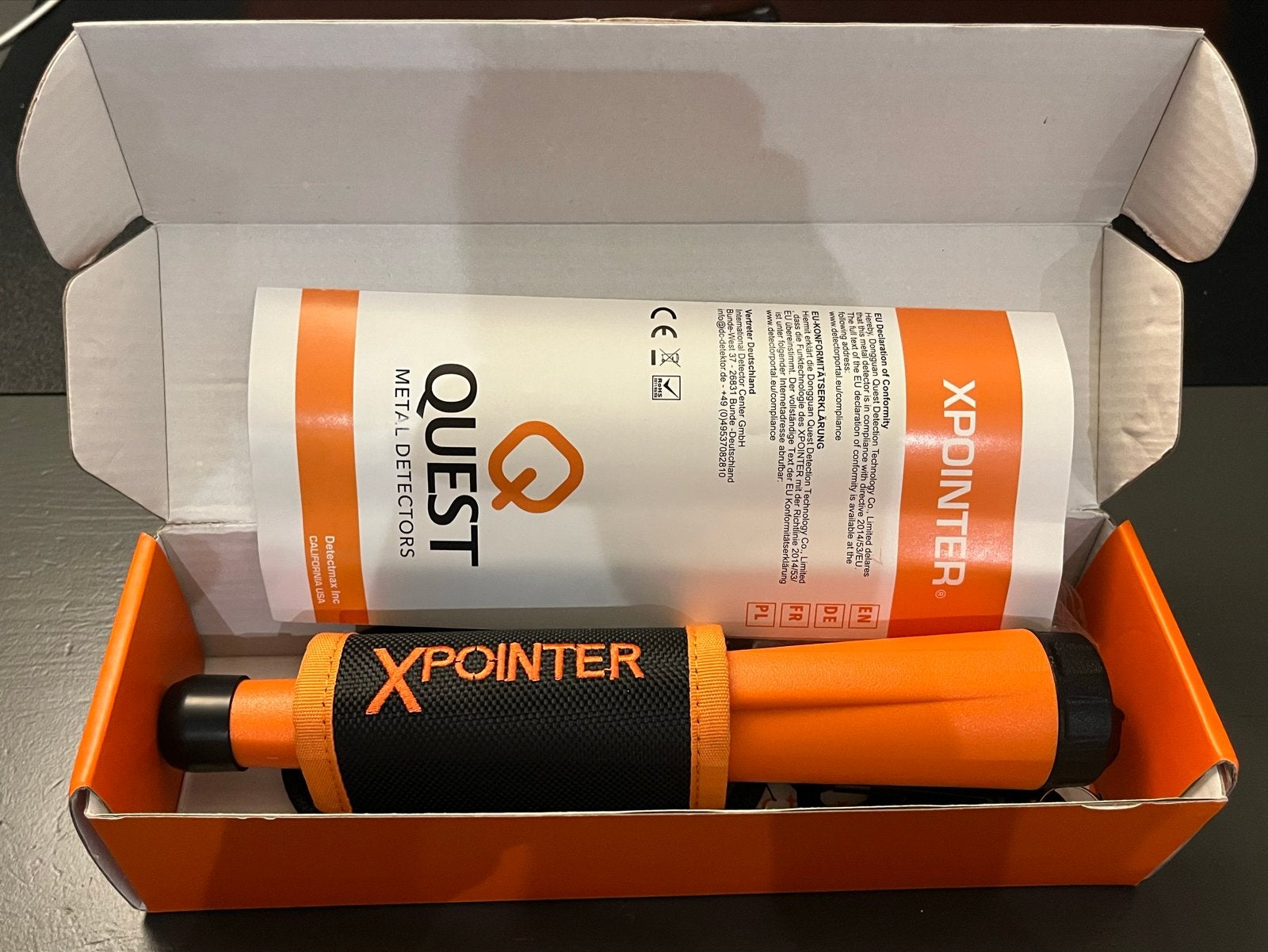 Foto 4 van Quest Xpointer pinpointer - Zo goed als nieuw