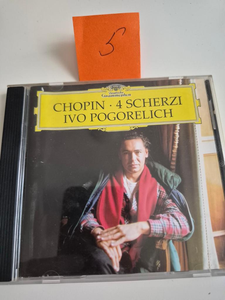 Chopin: 4 Scherzi - Ivo Pogorelich (CD), Ophalen of Verzenden, Romantiek, Gebruikt, Orkest of Ballet