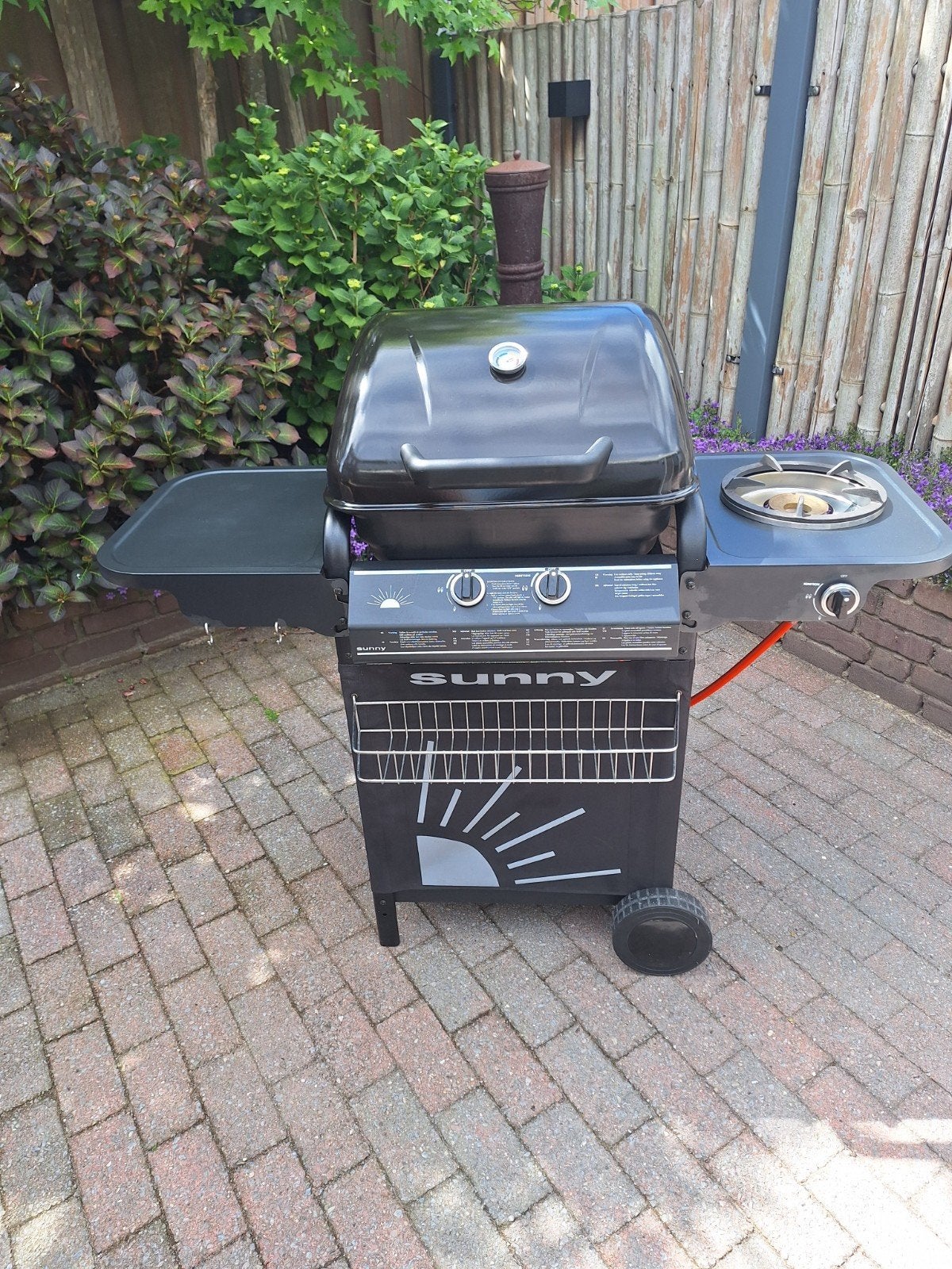 Gas bbq Sunny, Ophalen of Verzenden, Gebruikt, Sunny