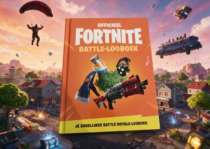 Officieel Fortnite Battle-Logboek - Je Dagelijkse Battle Roy, Ophalen, Zo goed als nieuw