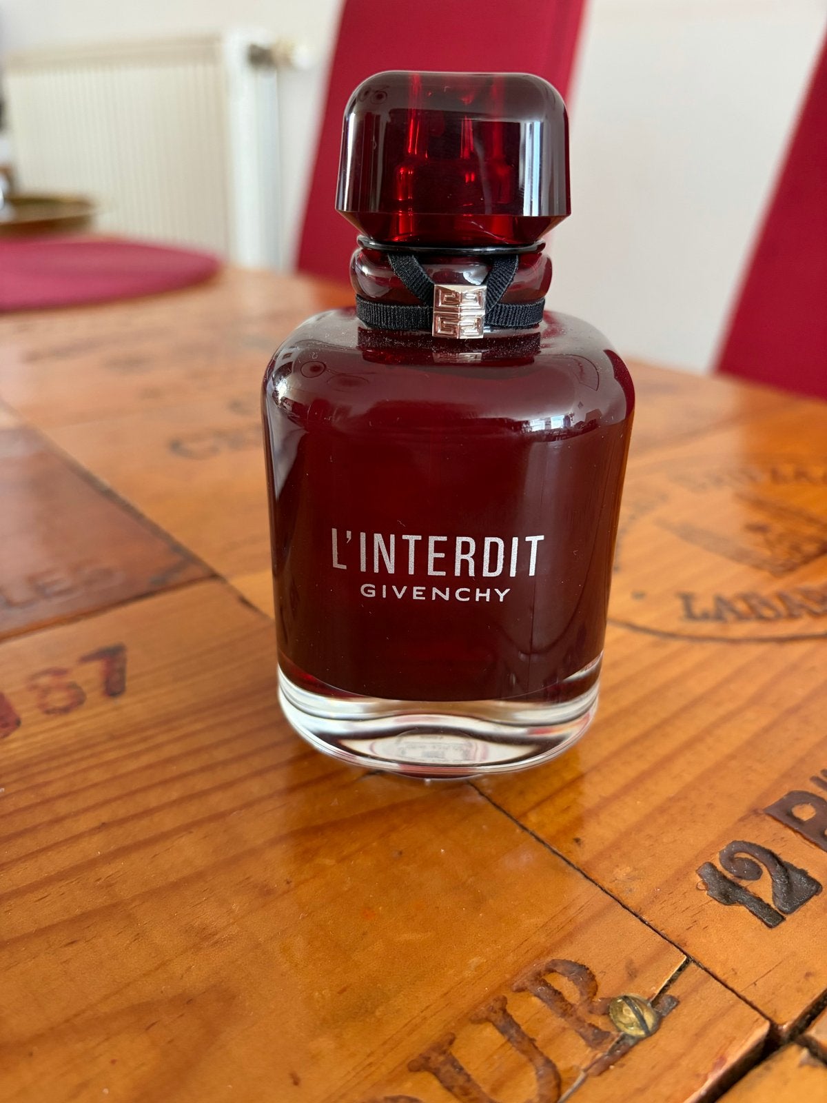 Givenchy L'Interdit Eau de Parfum Rouge 125ml, Ophalen of Verzenden, Zo goed als nieuw