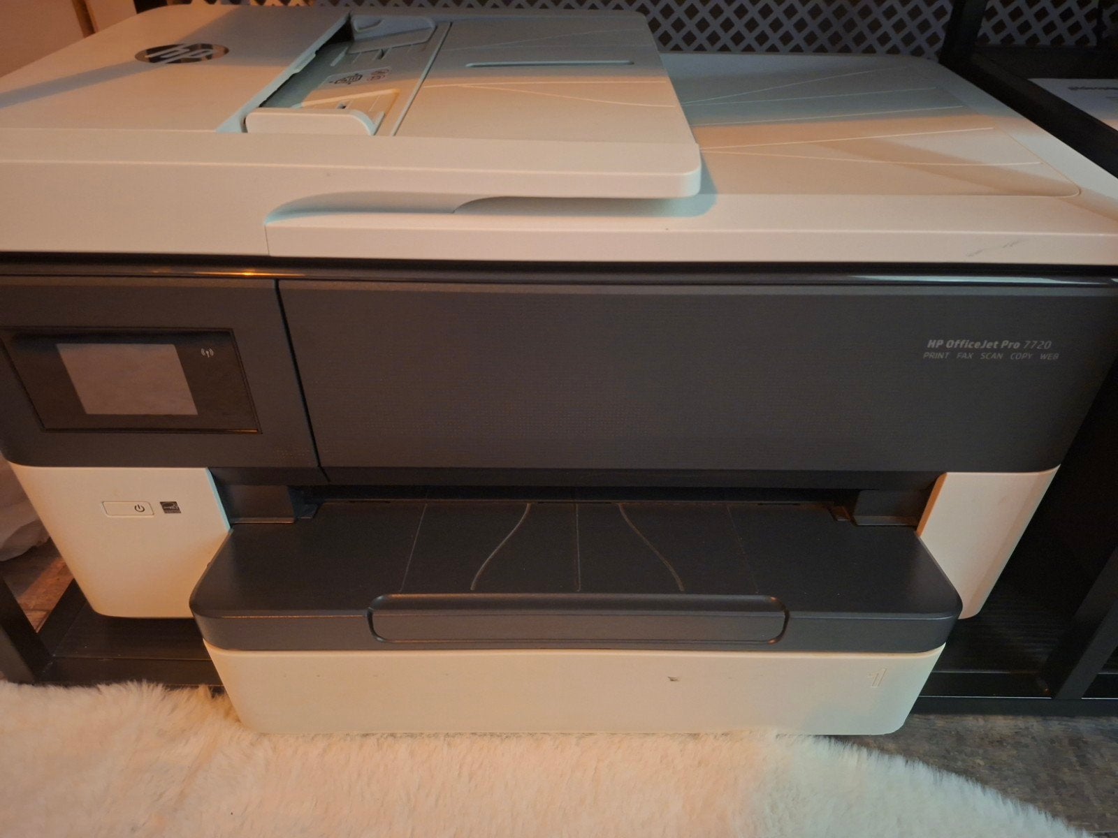 HP OfficeJet Pro 7720, Ophalen, Draadloos, Zo goed als nieuw, HP Printer All--in-One