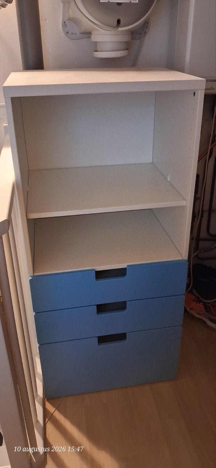 Ikea Stuva/Småstad kast met 3 lades. In zeer goede staat!, Ophalen, 100 tot 150 cm, 50 tot 100 cm, Zo goed als nieuw