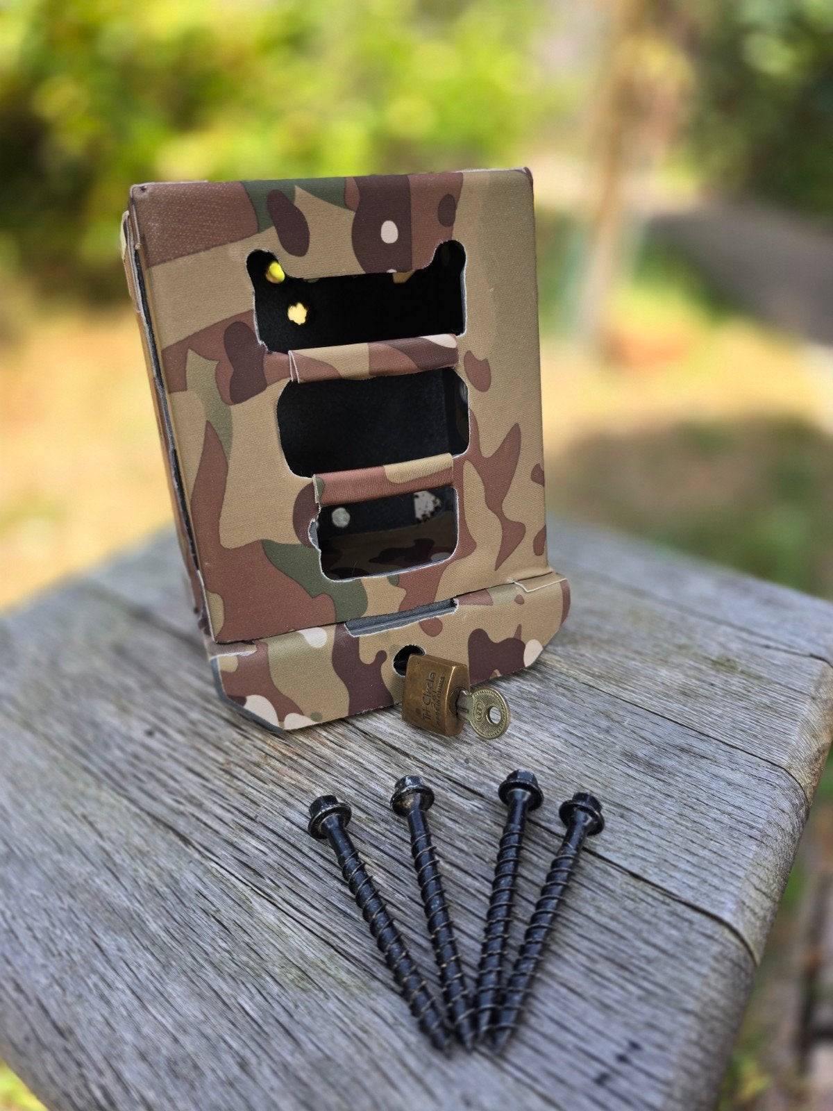 Robuuste Behuizing voor Reconyx Ultra Fire Wildcamera - Camo, Camera rig/cage, Verzenden, Zo goed als nieuw