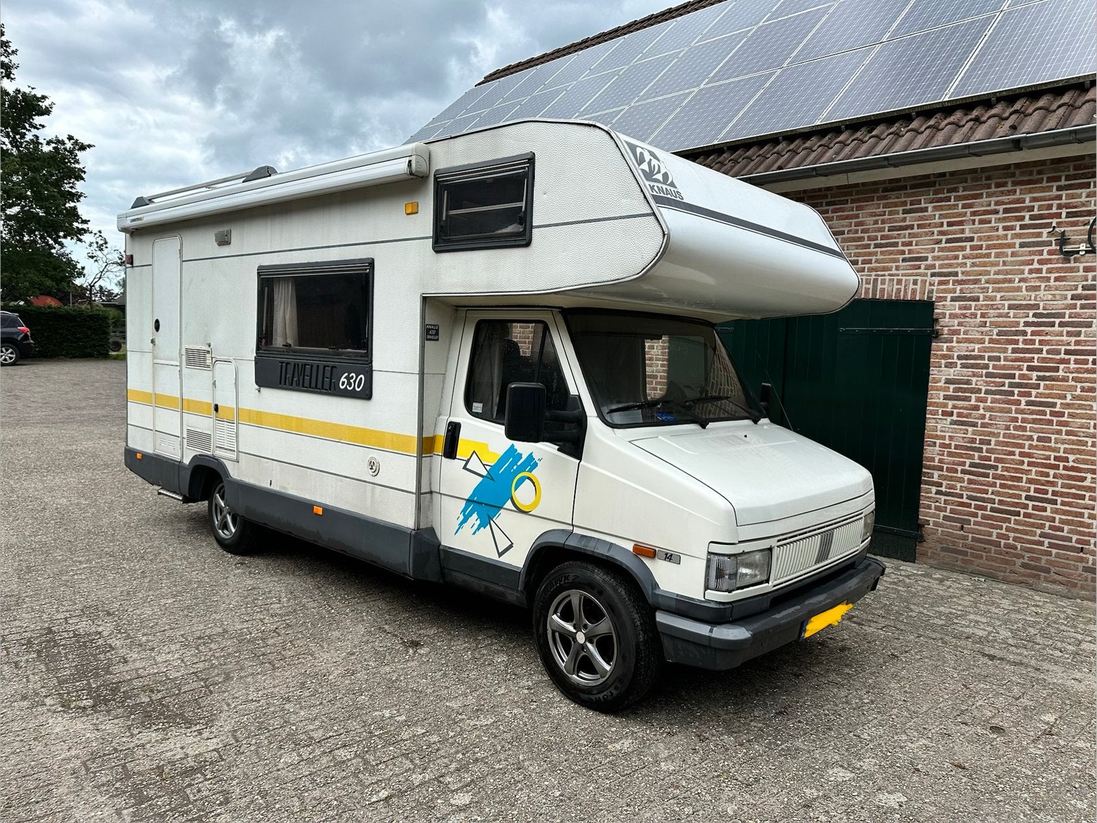 Camper Fiat/knaus 630 traveller, Chemisch toilet, Alkoof, Fiat, Achteruitrijcamera