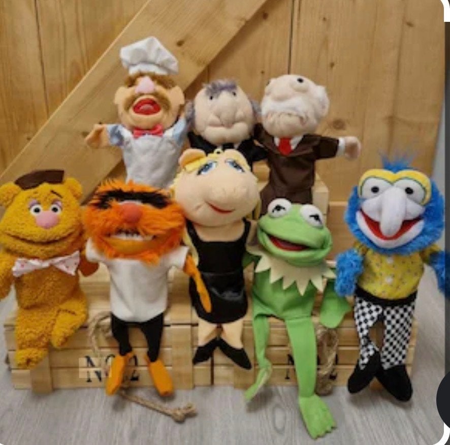 Muppet Show handpoppen set  Albert Heijn Compleet, Ophalen, Overige merken, Overige karakters, Overige typen