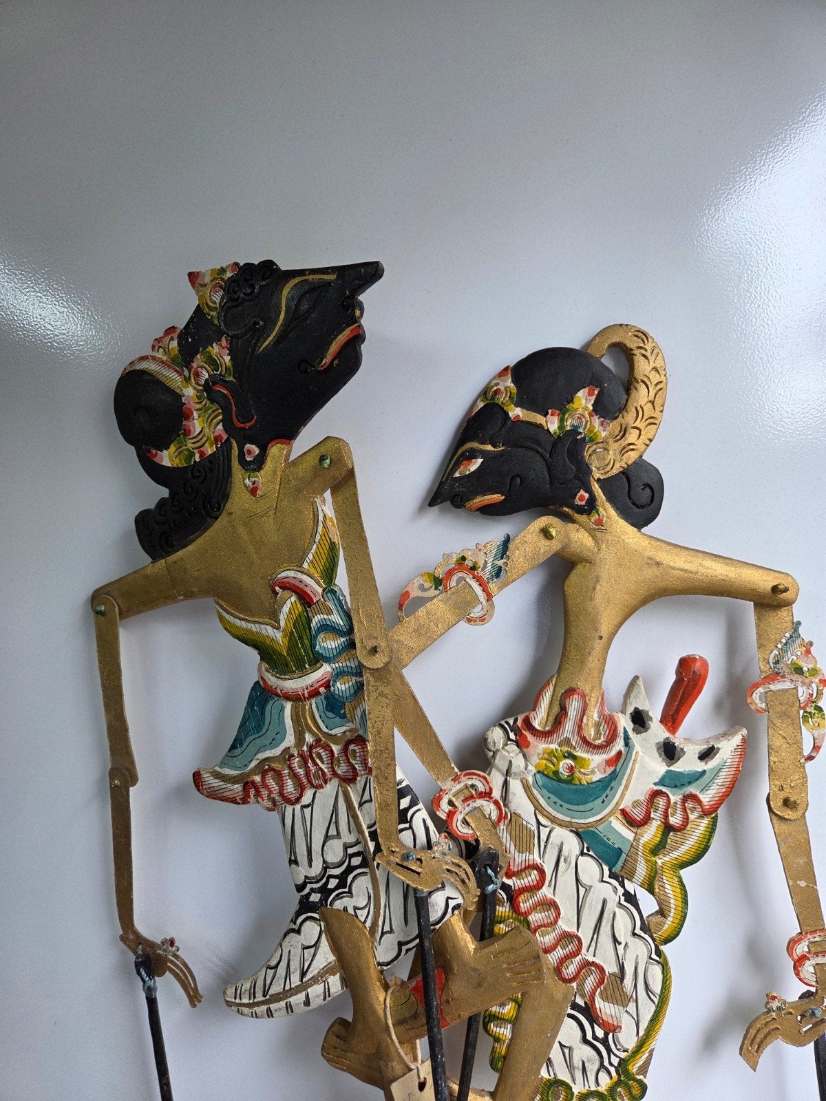 Wayang Kulit Poppen - Indonesische Schaduwpoppen, Ophalen of Verzenden