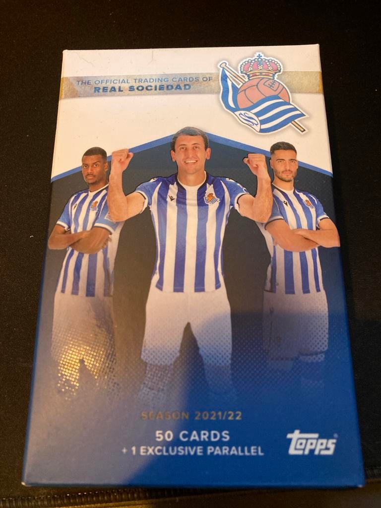 Topps Real Sociedad Team set 2021/22, Ophalen of Verzenden, Nieuw, Buitenlandse clubs, Spelerskaart