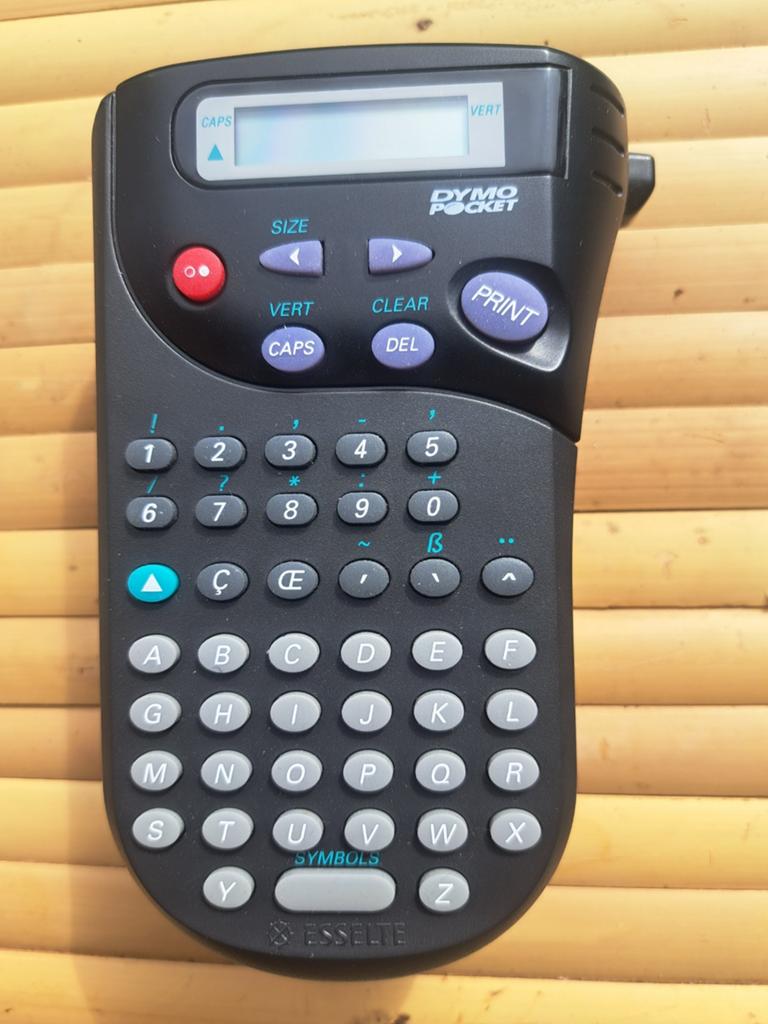 Dymo pocket labelmaker voor 9 of 12 mm, Ophalen of Verzenden