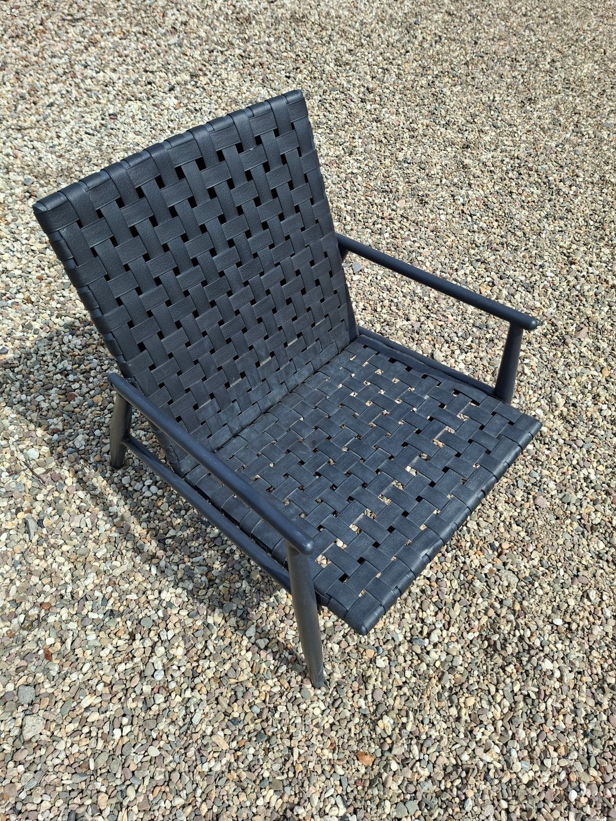 Lounge tuinstoel jysk, Ophalen, Zo goed als nieuw, Stapelbaar