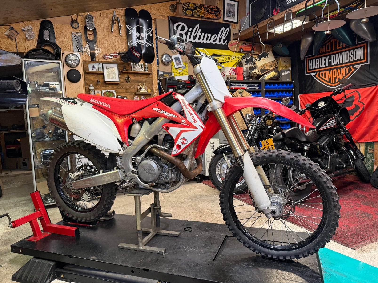 Honda crf 450 2012 winterproject of onderdelen, Motoren, Ophalen