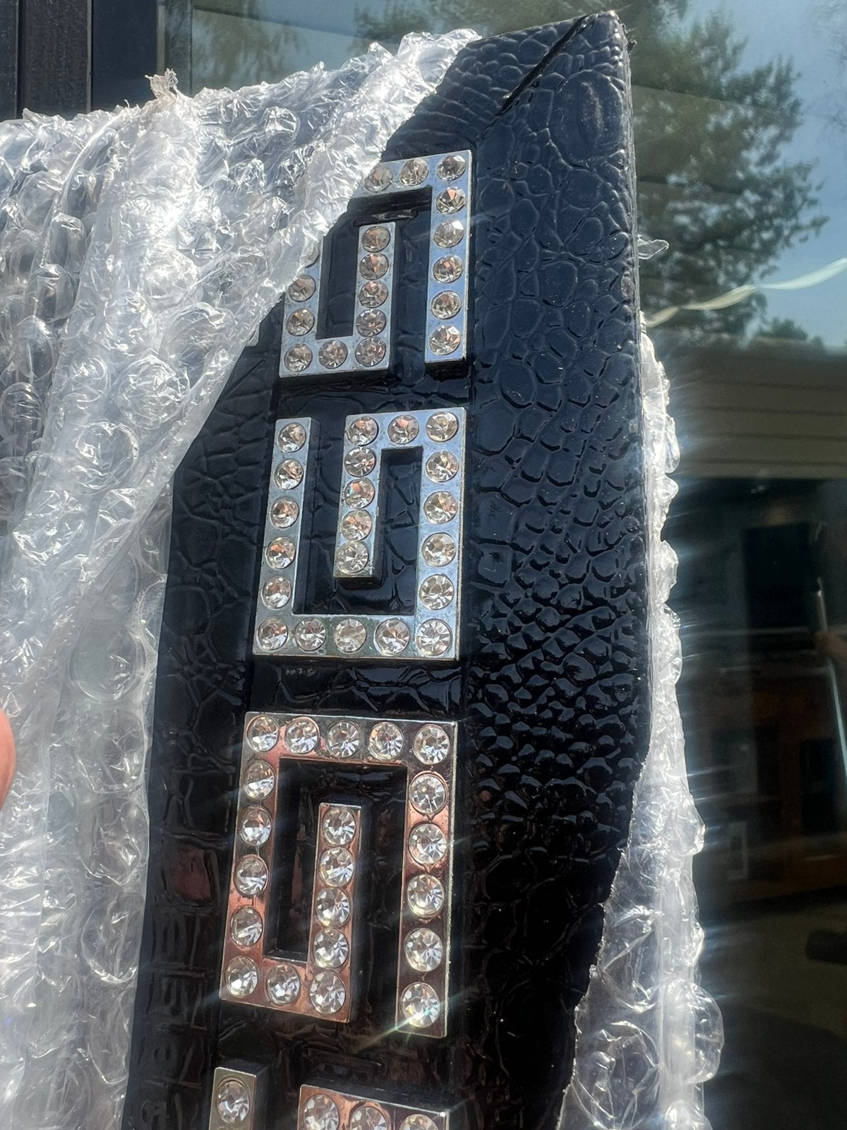 Versace spiegel 180x90 cm. Ophalen in Ulicoten, Ophalen, Gebruikt, 75 tot 100 cm, 150 tot 200 cm