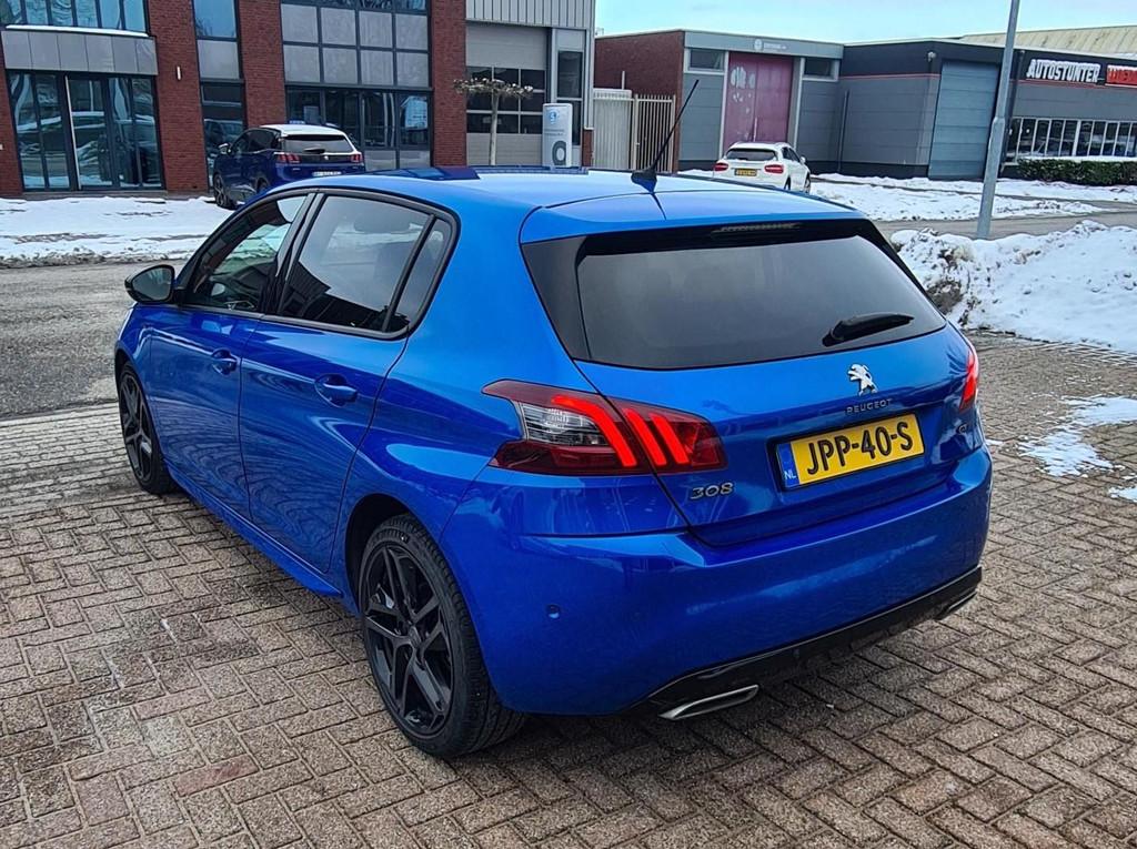 Peugeot 308 1.2 GT-Line |LED VERLICHTING|HALF LEDEREN INTERI, Gebruikt, 1199 cc, Blauw, Geïmporteerd