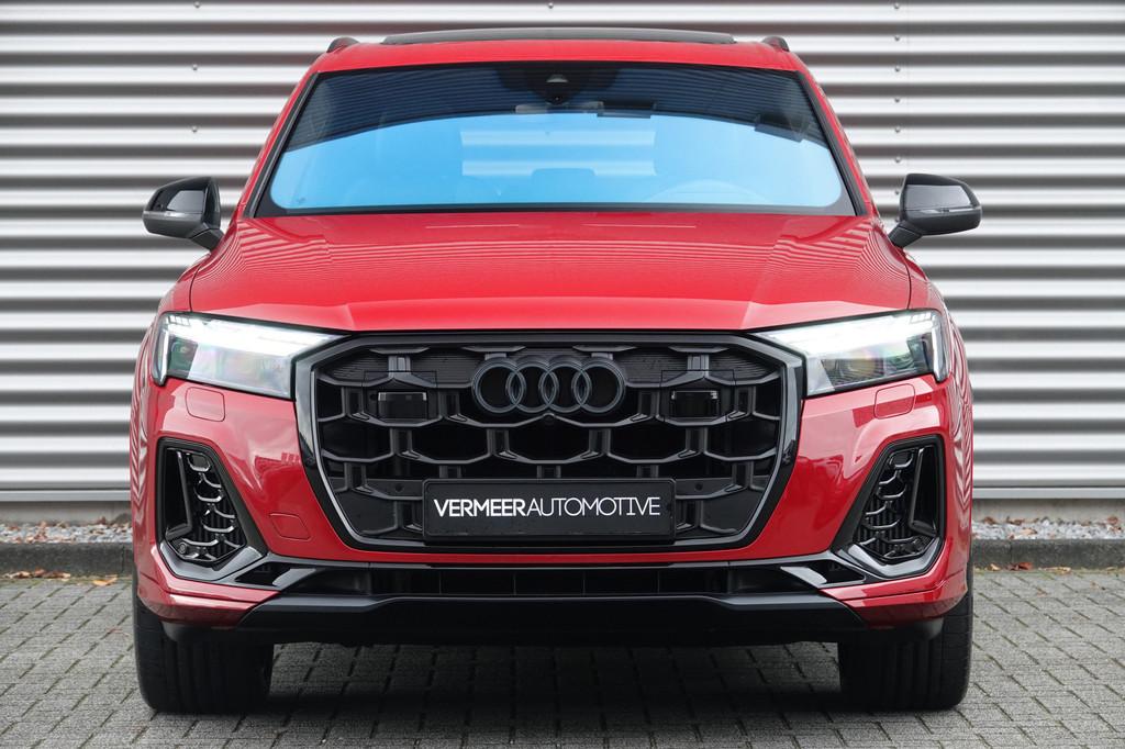 Audi Q7 55 TFSI e quattro Pro Line S | Panorama Dak | Soft C, Auto's, Audi, Automaat, 12 maanden, Gebruikt, Zwart