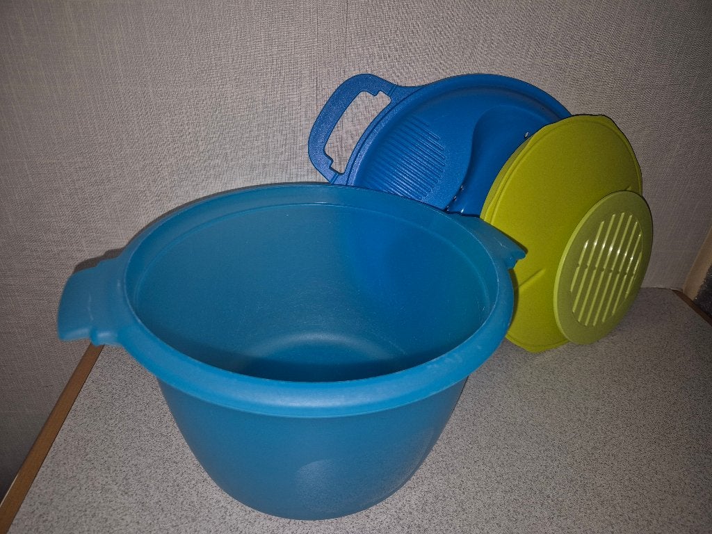 Tupperware Rijstmaker Rijstkoker (MP.A), Ophalen of Verzenden, Zo goed als nieuw, Overige typen