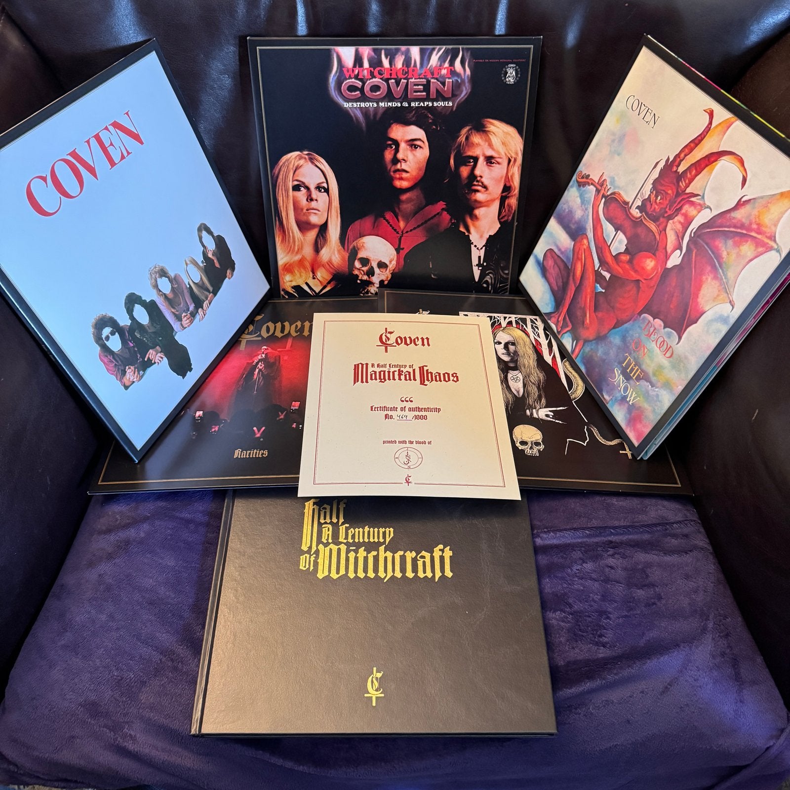 Coven - Half a Century of Witchcraft Boxset (Limited Edition, Boxset, Overige genres, Ophalen of Verzenden, Zo goed als nieuw
