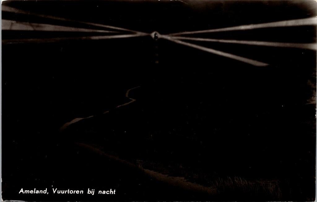 Ameland Vuurtorens - 7 ansichtkaarten, Verzenden, 1960 tot 1980, Gelopen, Waddeneilanden