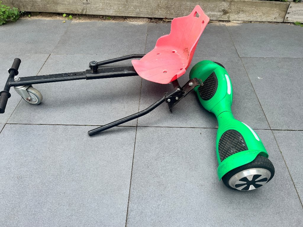 bijna gratis hoverboard zitje, Kinderen en Baby's, Ophalen, Zo goed als nieuw, Loopfiets
