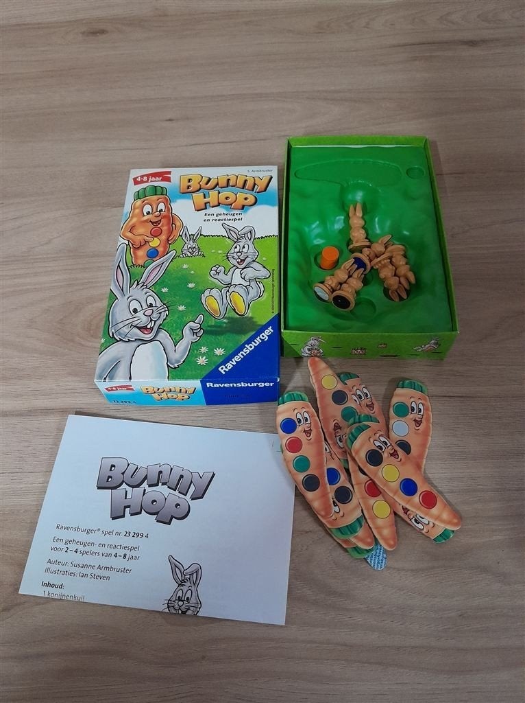 Bunny Hop een geheugen en reactiespel - s3629