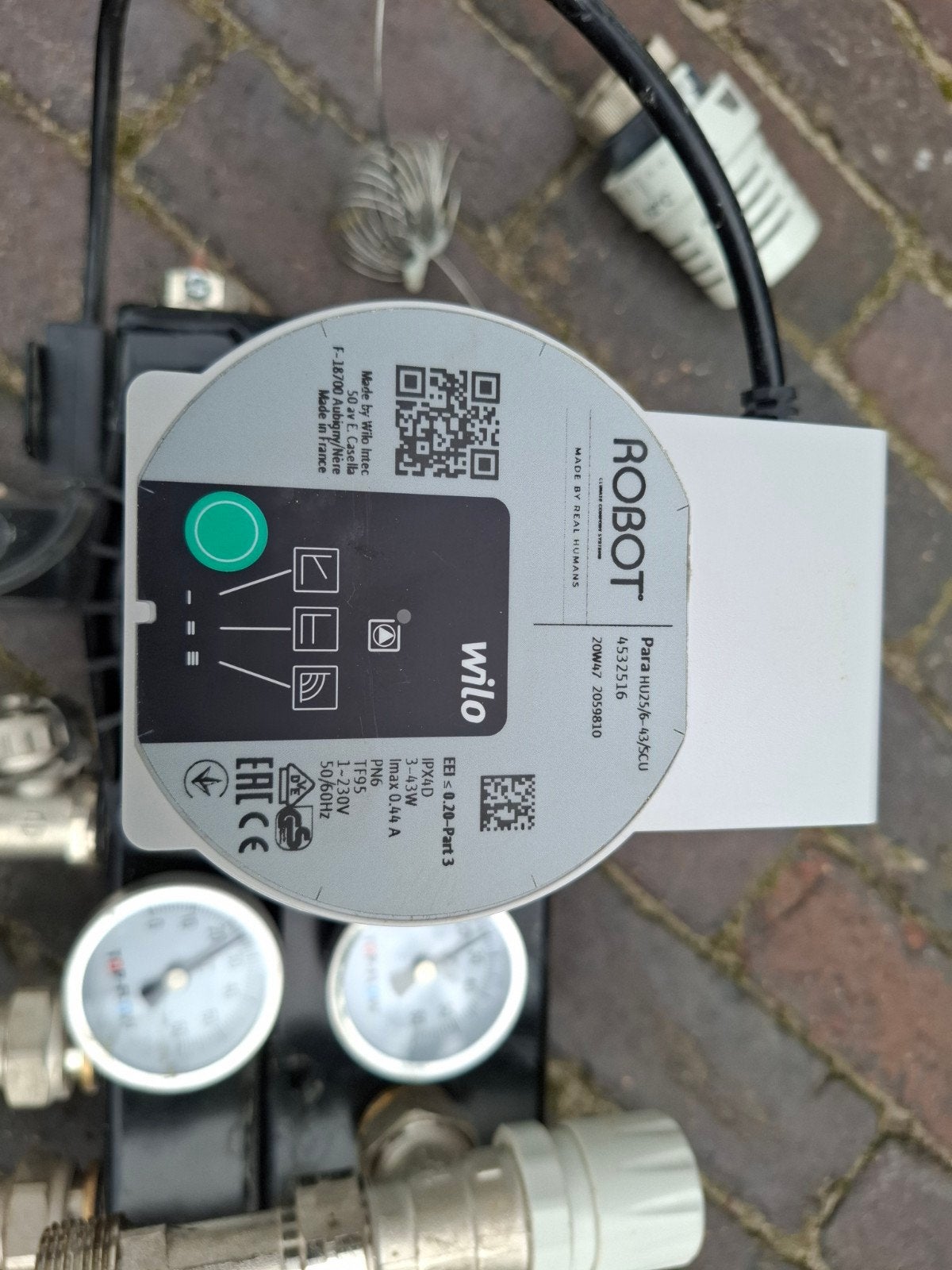 Vloerverwarmingsverdeler met Wilo Robot pomp (6 jaar oud), Ophalen, Gebruikt, Overige typen