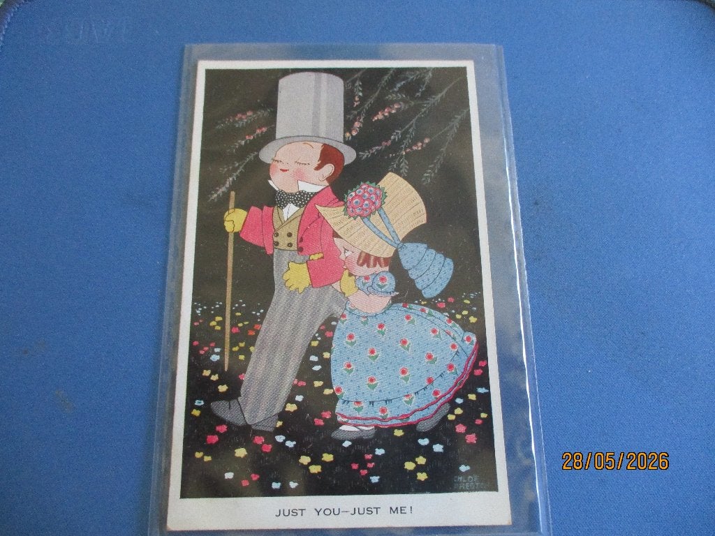 W5 Fantasie, Ophalen of Verzenden, Voor 1920, Gelopen, Sterren en Beroemdheden