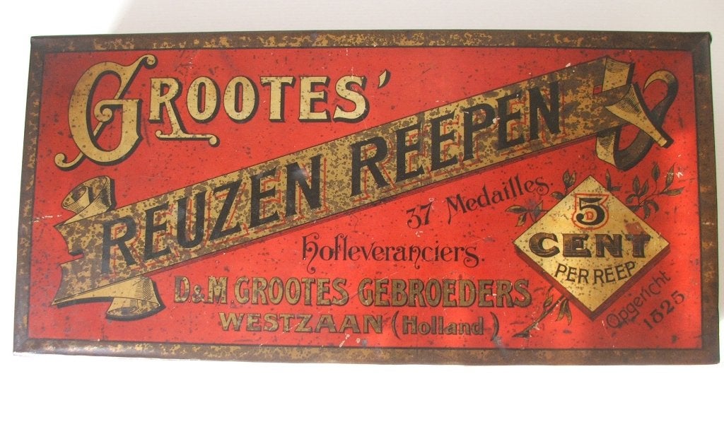 Grootes chocolaad blik, Ophalen of Verzenden, Gebruikt, Overige, Overige merken