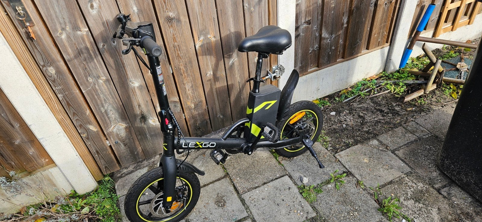 Lexgo elektrische vouwfiets - Oplader inbegrepen, Gebruikt