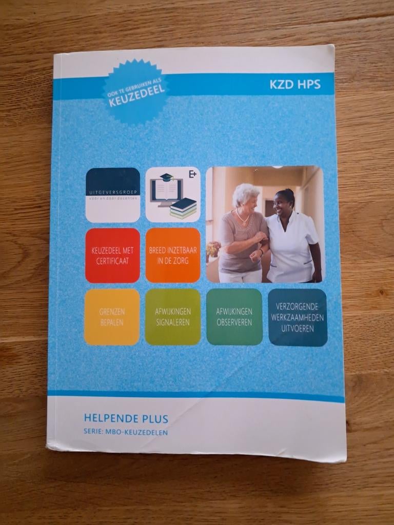 MBO Keuzedeel Helpende Plus & Theorieboeken Niveau 2, Ophalen, Overige vakken, ThiemeMeulenhoff, Zo goed als nieuw