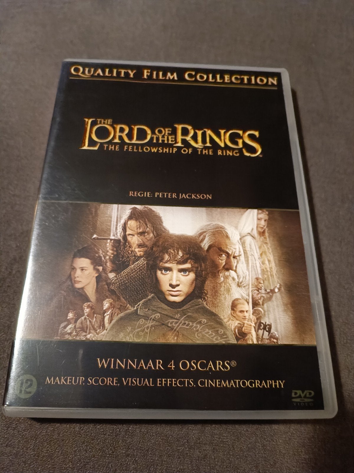 The Lord of the rings the fellowship of the ring - dvd, Cd's en Dvd's, Vanaf 12 jaar, Ophalen of Verzenden, Zo goed als nieuw