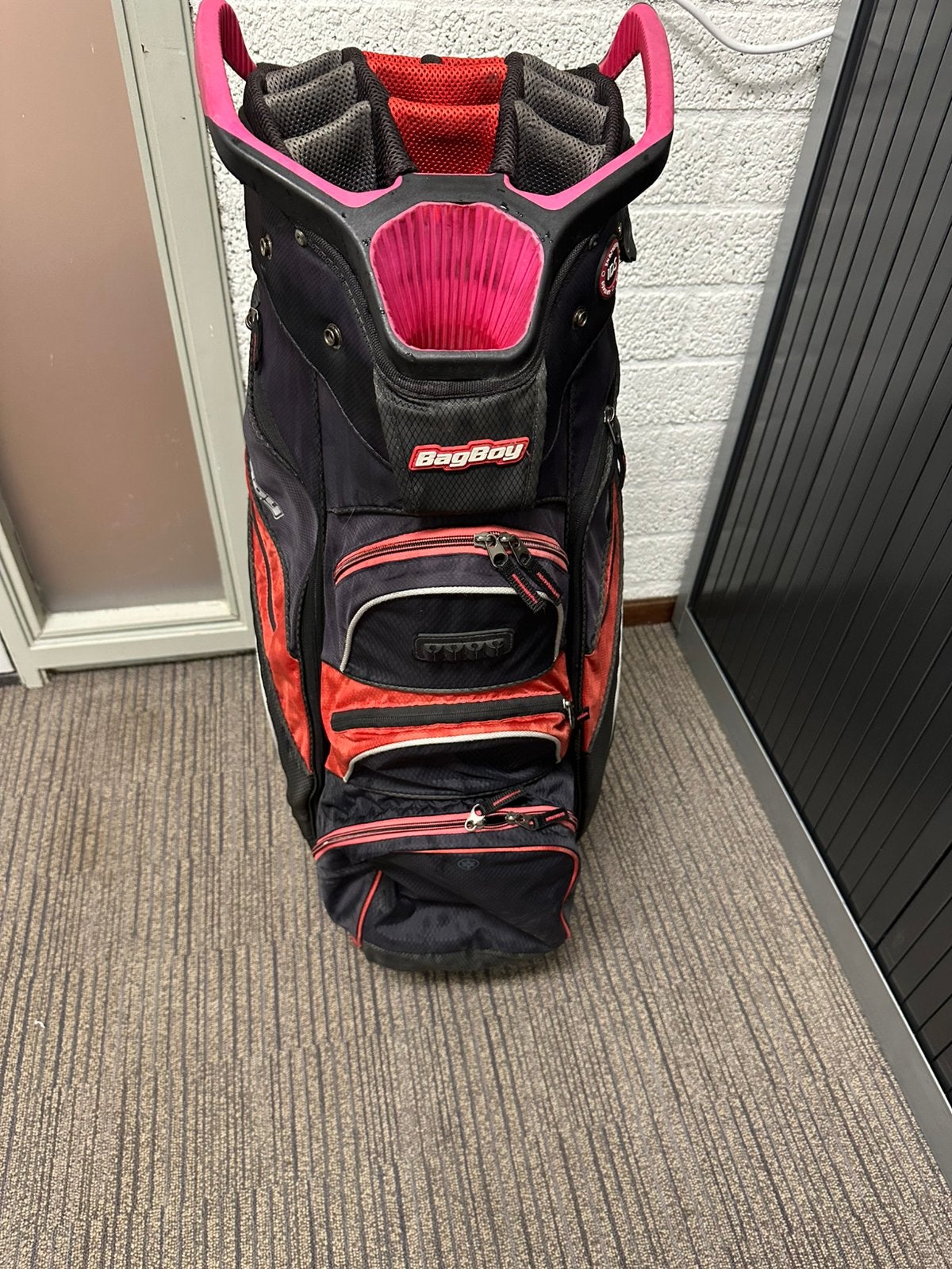 Bagboy cartbag, Ophalen, Tas