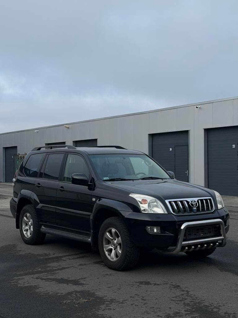 Nette Toyota Land Cruiser Prado 4.0 V6 Benzine 7 Zits, Auto's, Automaat, Beige, Lederen bekleding, 7 stoelen