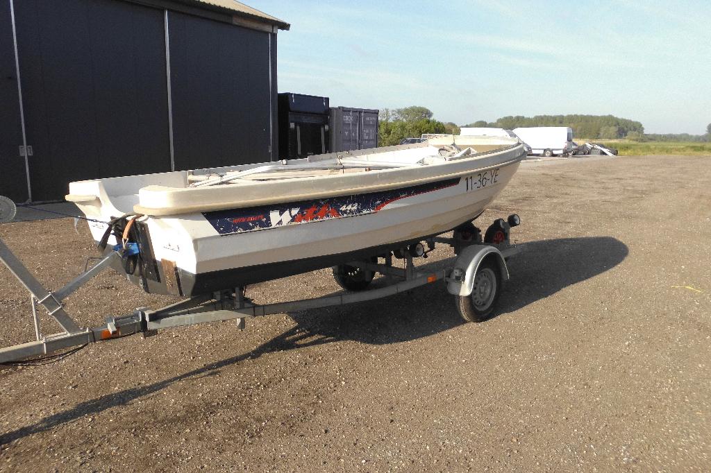 WITH 442 - RHEIN 380 - SPEEDBOTJE - WATO 420, Watersport en Boten, Ophalen, Gebruikt, 4 m, Tot 10 pk