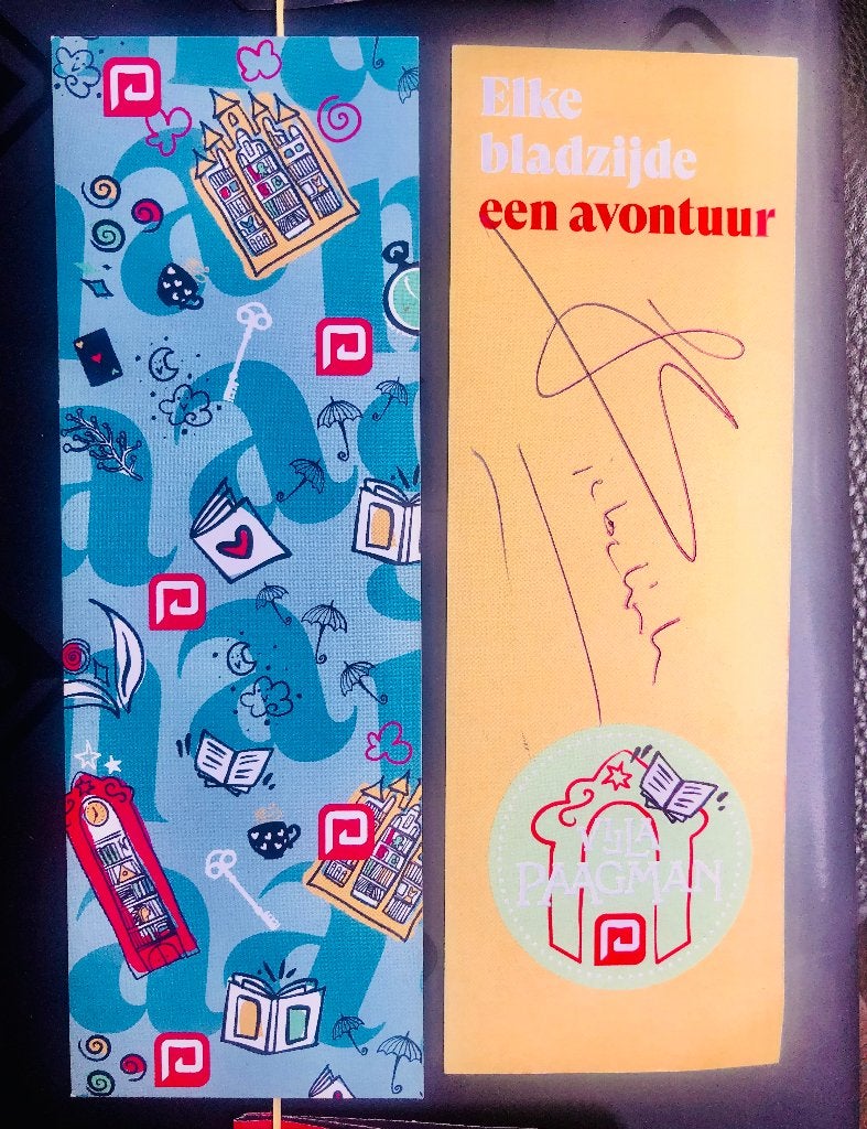 Gesigneerd door Janneke Siebelink, bladwijzer, Verzamelen, Ophalen of Verzenden, Nieuw, Overige onderwerpen