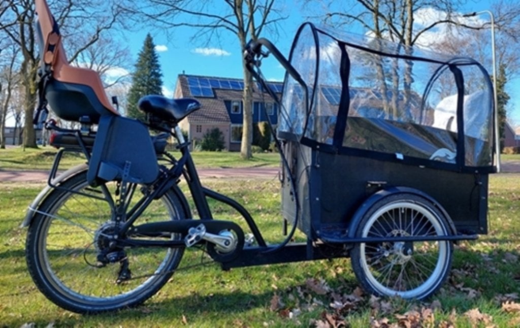Nieuwe regenhoezen voor diverse bakfietsen €95, Fietsen en Brommers, Ophalen of Verzenden, Nieuw, Yokids