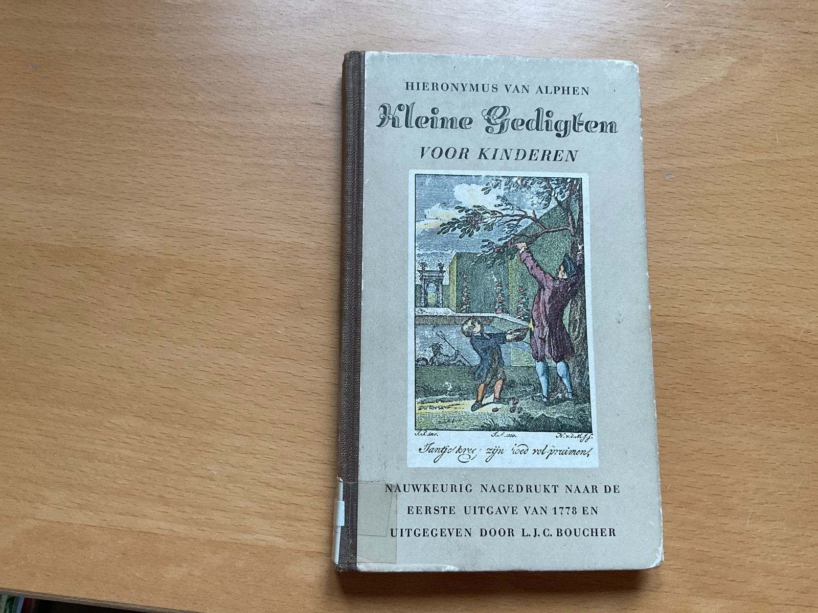 Kleine Gedigten voor Kinderen - Hieronymus van Alphen, Ophalen of Verzenden, Gelezen, Eén auteur