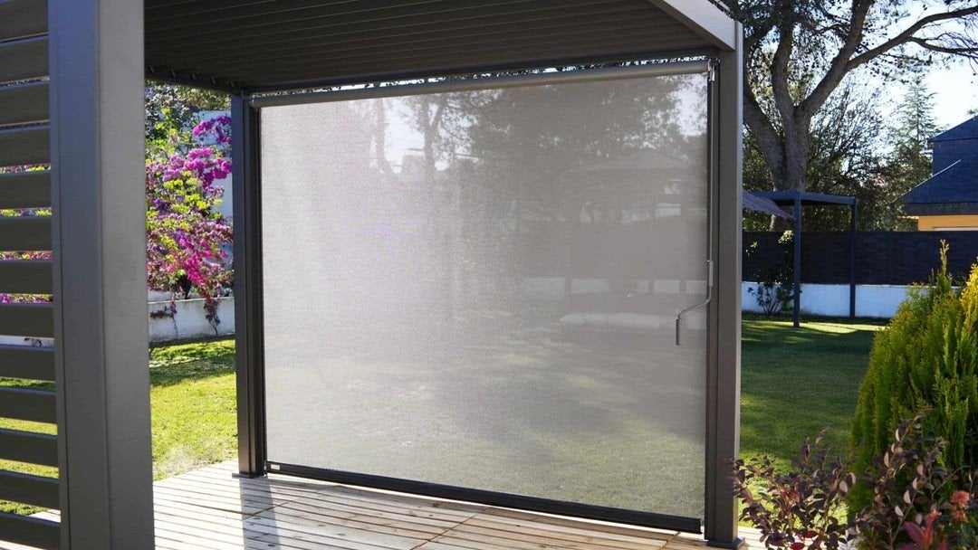 Mirador Basic/Solid Zonnescherm Windscherm 3 Meter Antraciet, Ophalen, Nieuw, 150 tot 300 cm, 250 cm tot 450 cm