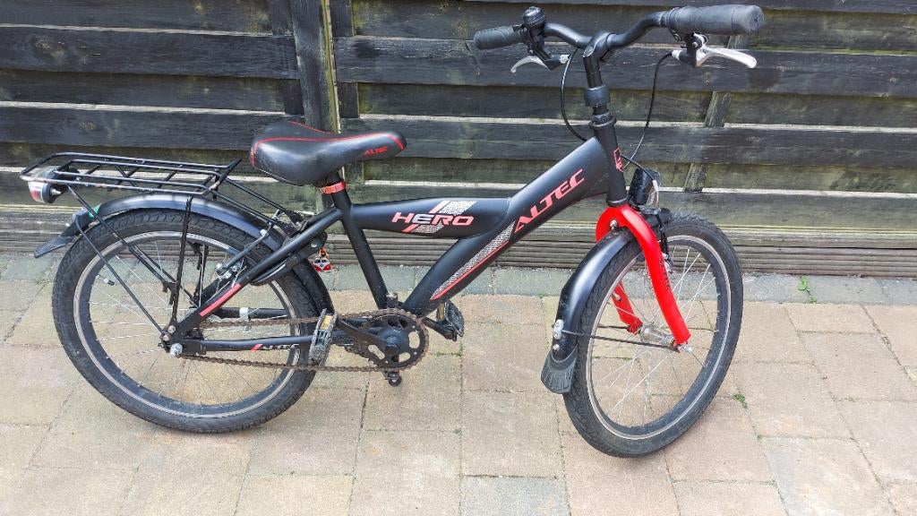 Jongensfiets, Ophalen, Terugtraprem, Altec, Gebruikt