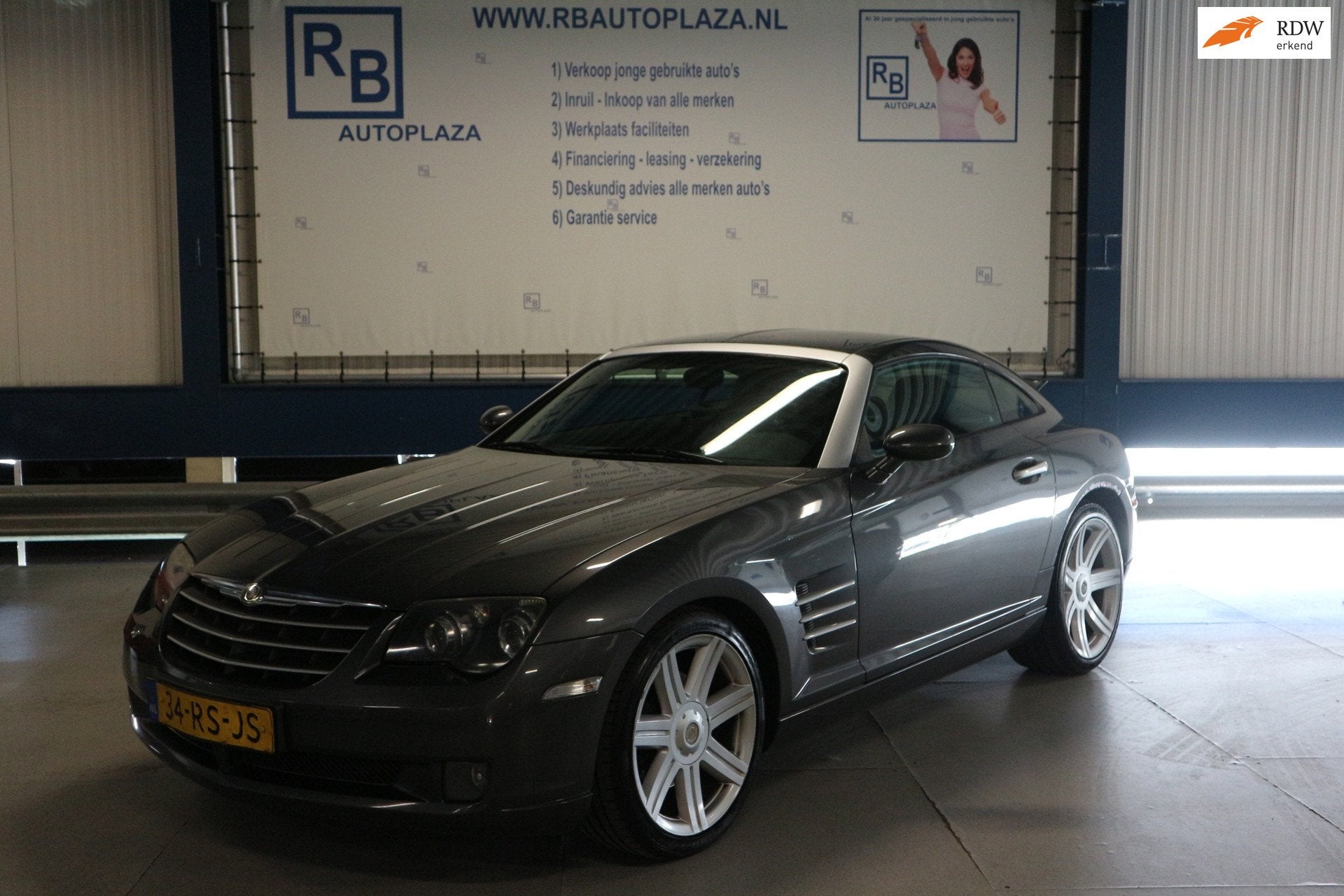 Chrysler Crossfire 3.2 V6 / AUTOMAAT / NIEUWE APK 2027 ! ! !, Auto's, Automaat, Gebruikt, 2 stoelen, Euro 4