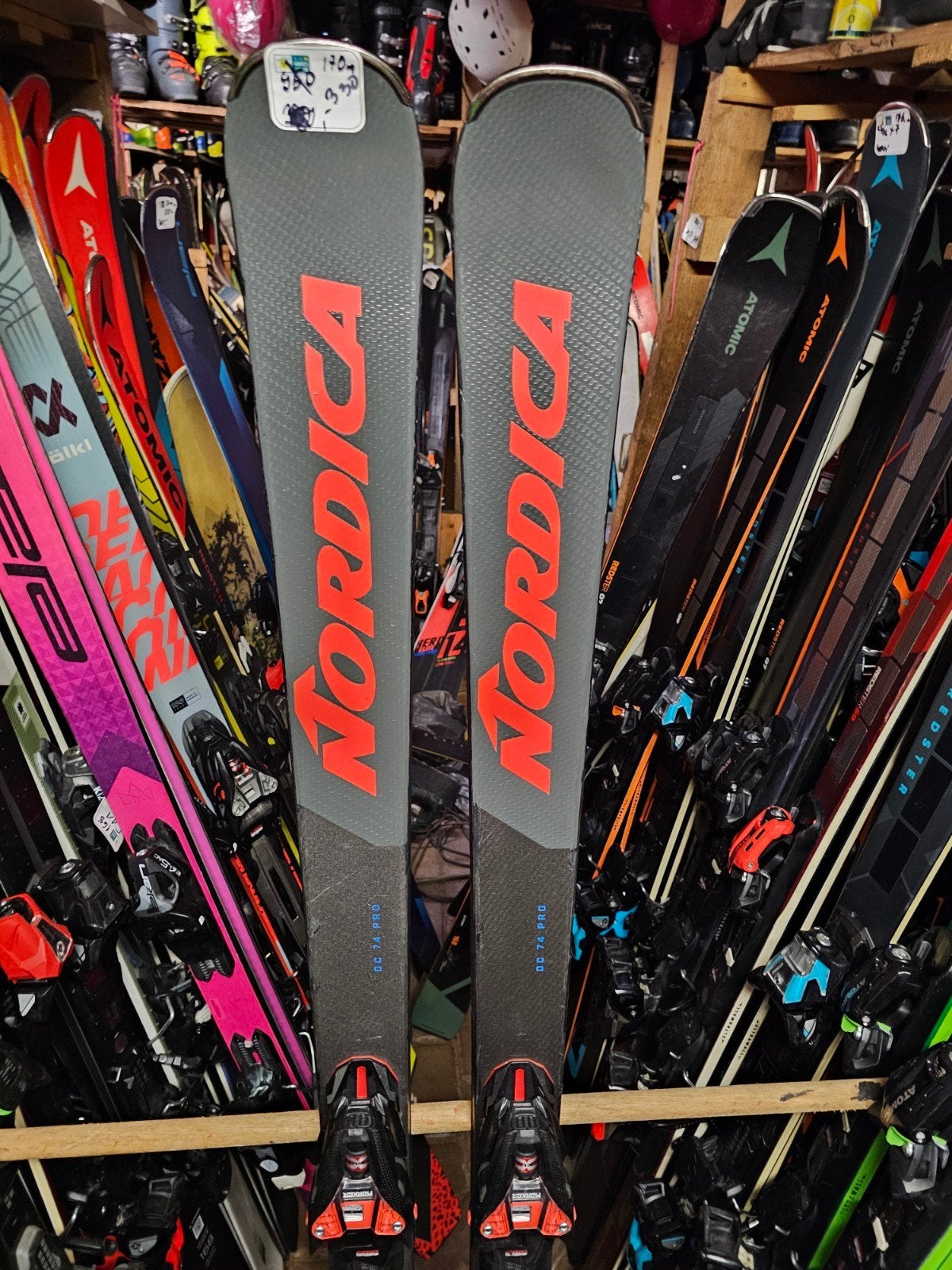 174 NORDICA SPITFIRE DC 74 PRO 950€ gevorderd, 160 tot 180 cm, Ophalen of Verzenden, Zo goed als nieuw, Carve