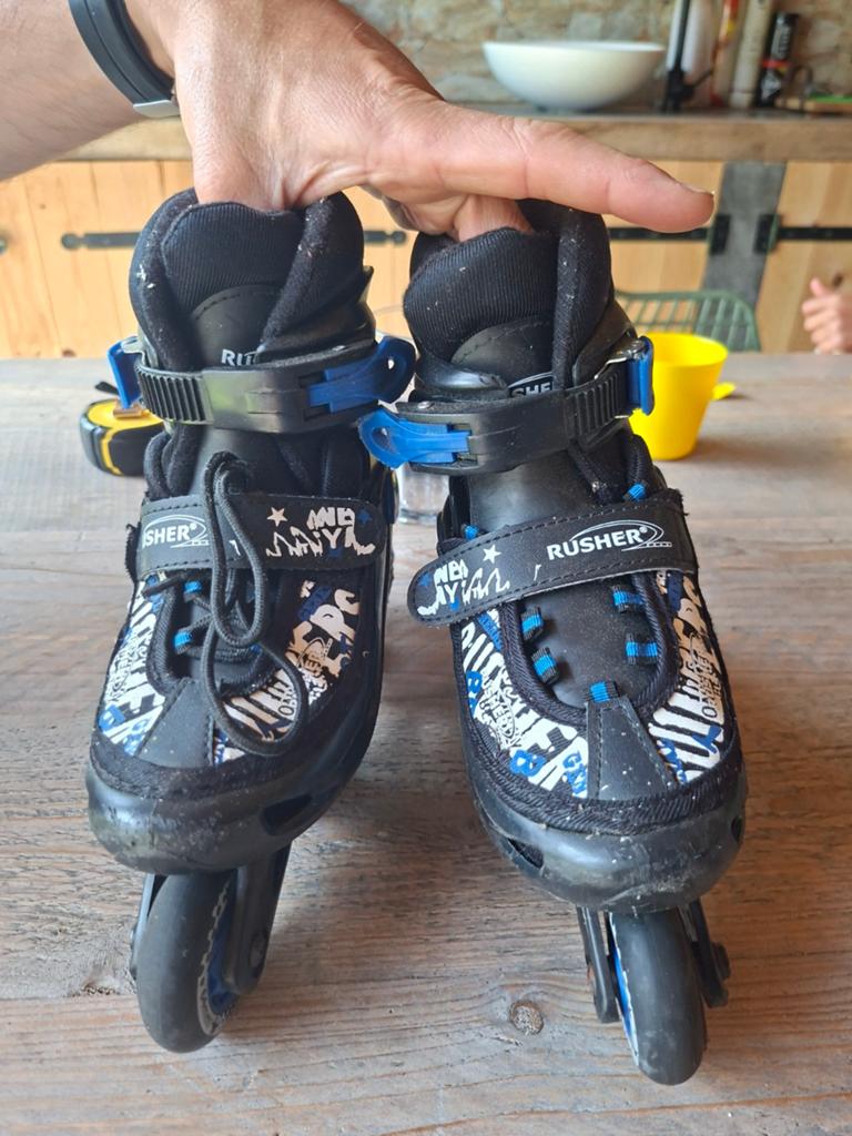 Verstelbare Rusher Inline Skates voor Kinderen, Sport en Fitness, Skeelers, Ophalen of Verzenden, Verstelbaar, Gebruikt, Kinderen