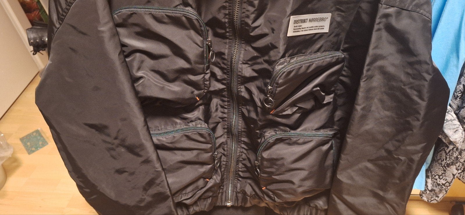 Zwarte heren jas, Zwart, Maat 56/58 (XL), Ophalen of Verzenden, Zo goed als nieuw