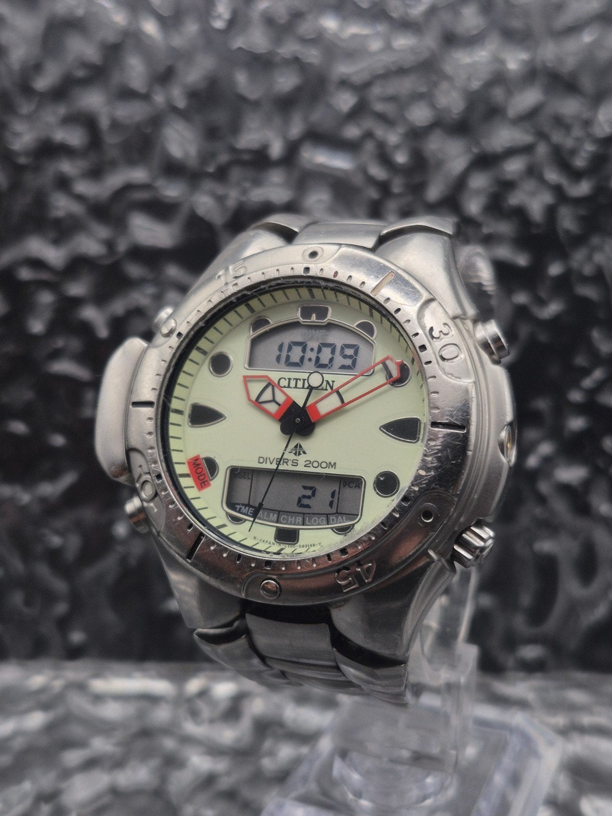 Citizen Promaster Aqualand Ref. C500-Q02501 TA Lume Plaat, Gebruikt, 6-1-12 Tanashi-cho, Nishi-Tokyo-shi, Tokyo 188-8511, Japan