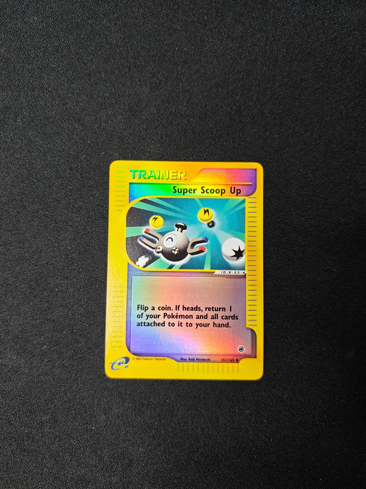 Super scoop up Pokémon Expedition reverse holo NM, Ophalen of Verzenden, Zo goed als nieuw
