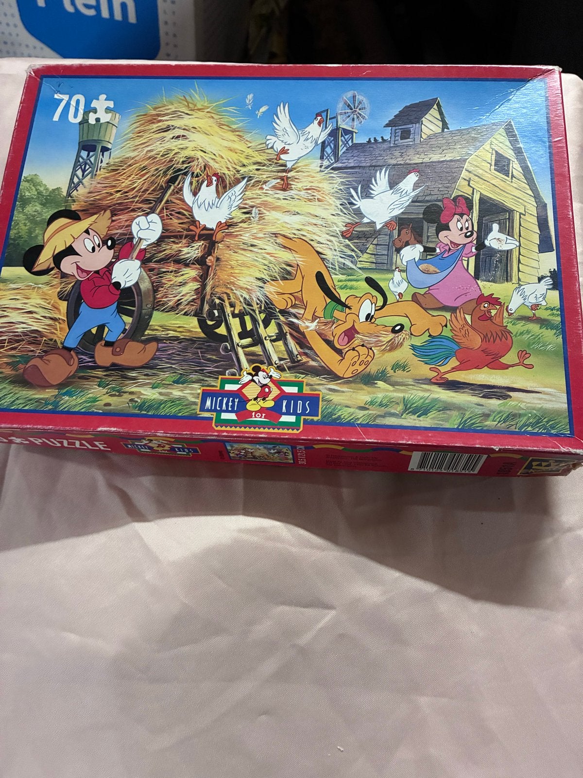 Mickey Kids Boerderij Puzzel 70 stukjes, Ophalen of Verzenden, 10 tot 50 stukjes, Gebruikt, 4 tot 6 jaar
