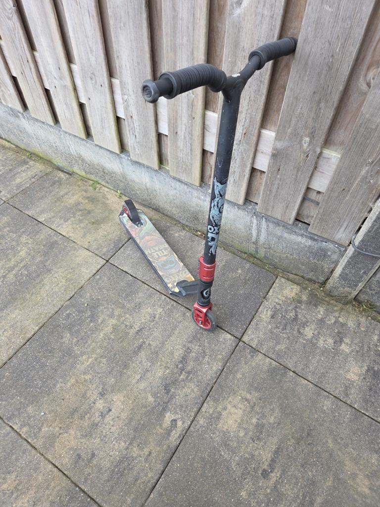 Oxelo step/ stuntstep, Fietsen en Brommers, Steps, Ophalen of Verzenden, Gebruikt, Gewone step, Oxelo scooters