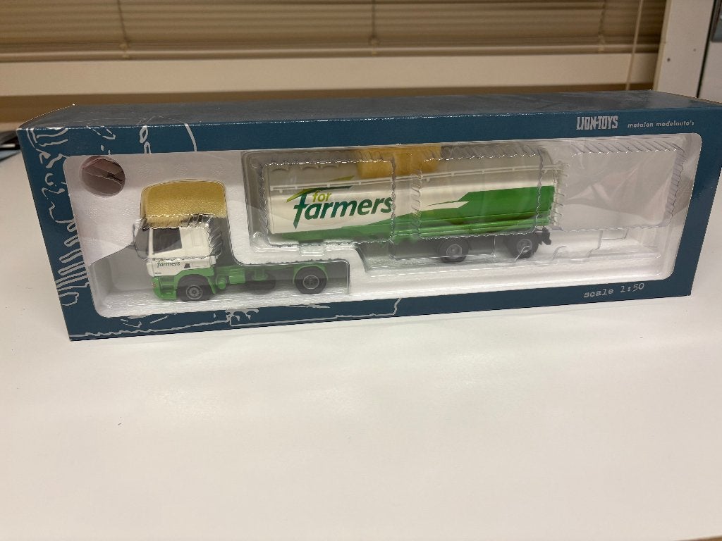Modelauto's 1:50, Ophalen, Nieuw, Bus of Vrachtwagen, Lion Toys