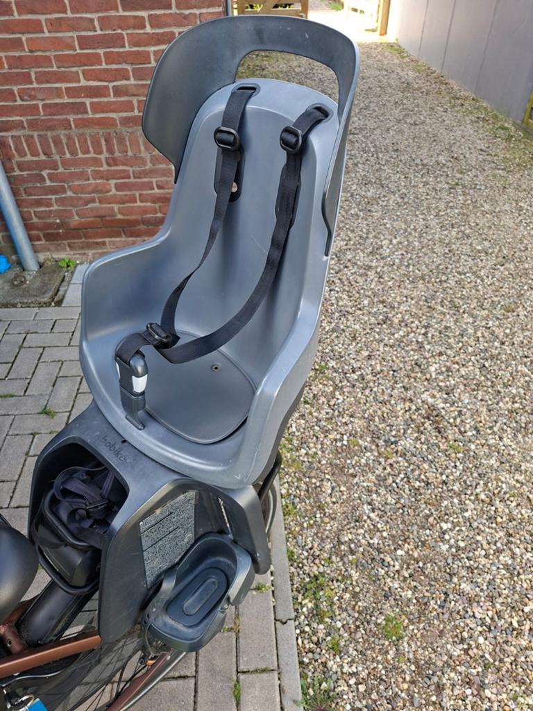 Bobike achterfietsstoel, Fietsen en Brommers, Fietsaccessoires | Fietsstoeltjes, Ophalen of Verzenden, Gebruikt