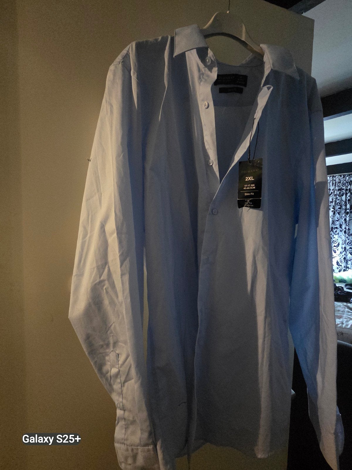 nieuw overhemd, Blauw, Nieuw, Ophalen of Verzenden, Halswijdte 43/44 (XL)