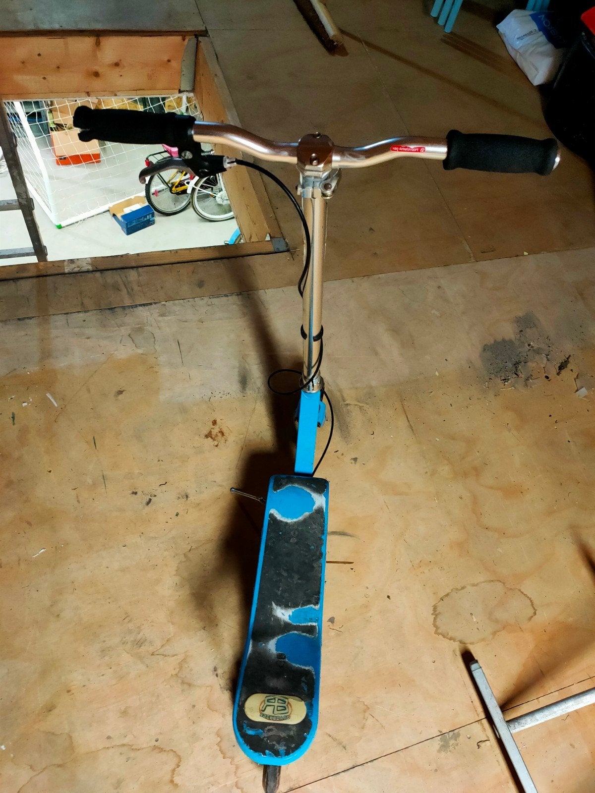 Space scooter step - Gebruikt, Ophalen, Gebruikt, Gewone step, Rockboard