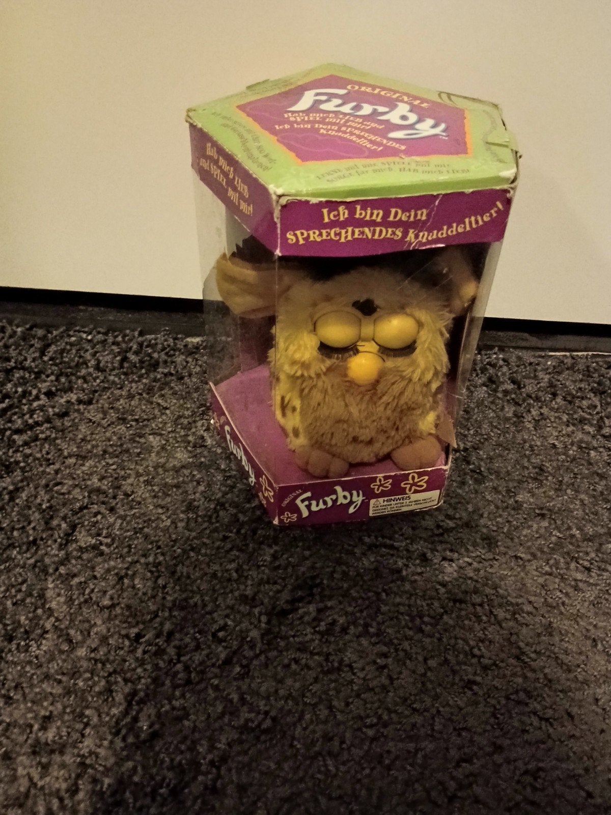 Vintage Furby Lizard in doos, Ophalen of Verzenden